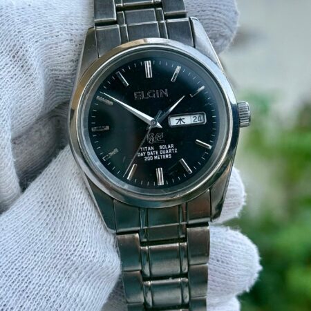 ELGIN Solar Titanium FK102A USA Mens