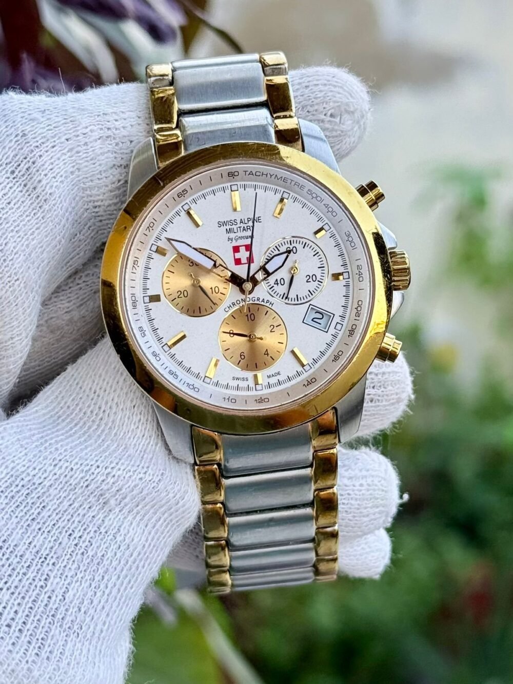 Alpine Military 1580 Quartz Swiss Mens