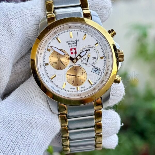 Alpine Military 1580 Quartz Swiss Mens