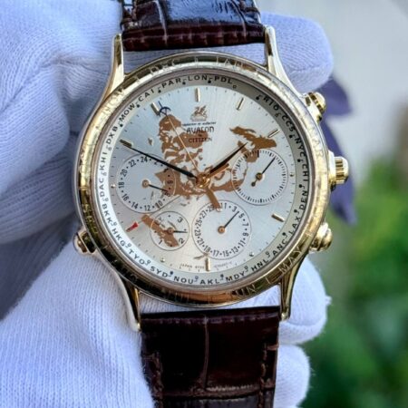 Citizen Avalon World 6720-G7020Y Quartz Mens Japan