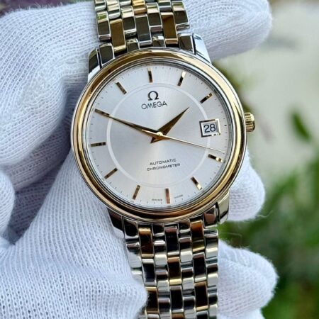 OMEGA Deville Prestige 4300.31.00 Gold Steel Automatic Swiss Mens