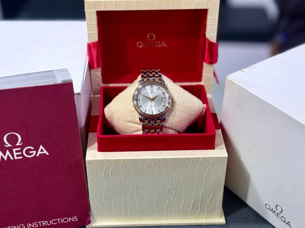 OMEGA Deville Prestige 4300.31.00 Gold Steel Automatic Swiss Mens – photo 4