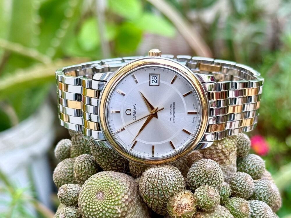 OMEGA Deville Prestige 4300.31.00 Gold Steel Automatic Swiss Mens – photo 3