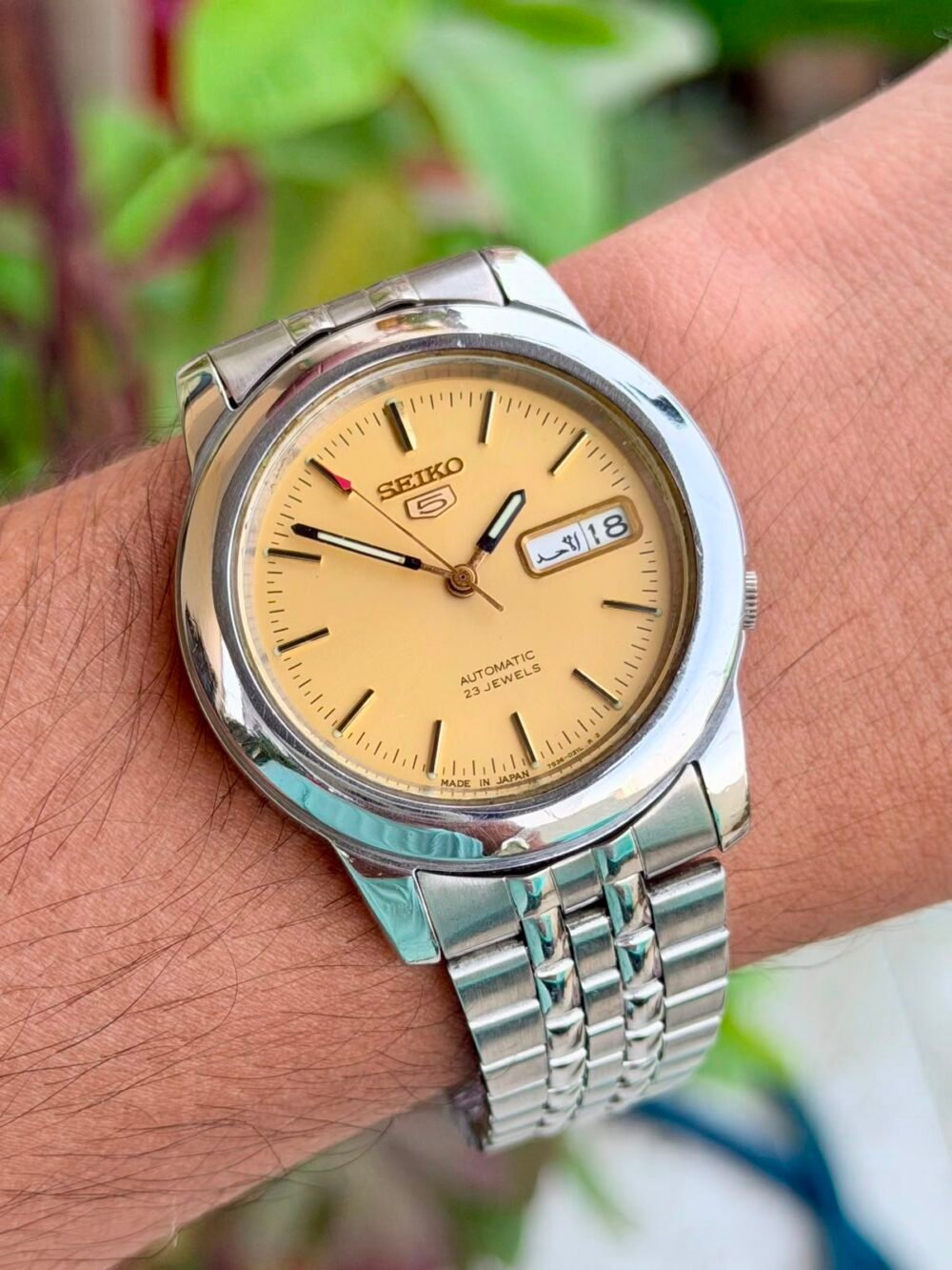SEIKO 5 Jumbo SNKK09 Auto Mens Japan – photo 2