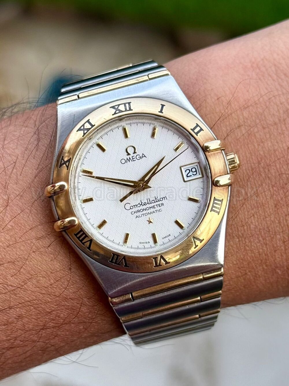 OMEGA Constellation Automatic 18k Gold/steel 1202.30.0 Swiss Mens – photo 2