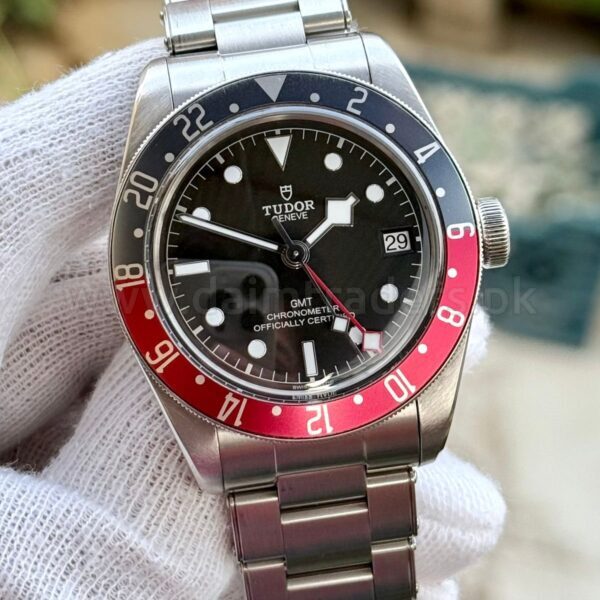 TUDOR Black Bay GMT M79830RB-0001 Black Dial Pepsi Bezel 41mm Automatic Swiss Mens