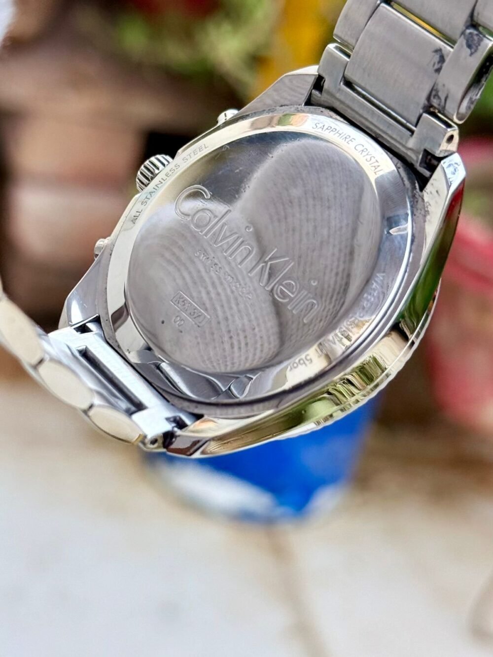 Calvin Klein K5R371 Silver Dial Chronograph 41mm Quartz Swiss Mens – photo 3