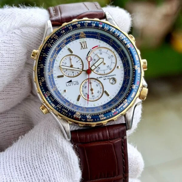 LOTUS Electric Chrono 9530 Quartz Mens Japan
