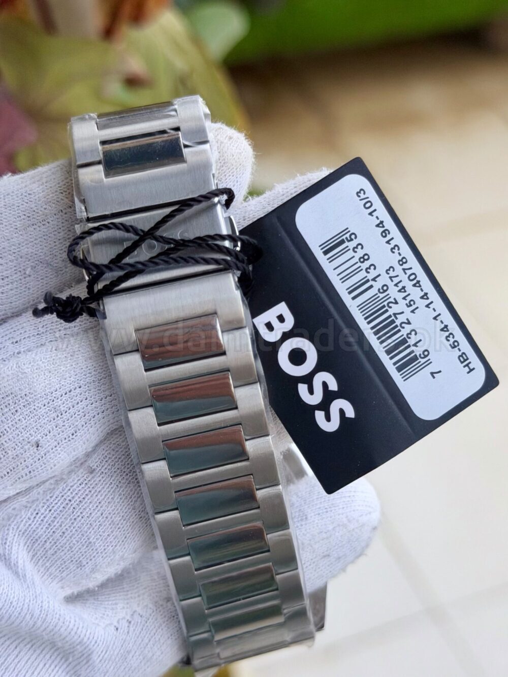 Hugo Boss Strike 1514173 Green Dial Two-Tone 41mm Quartz Mens – photo 3