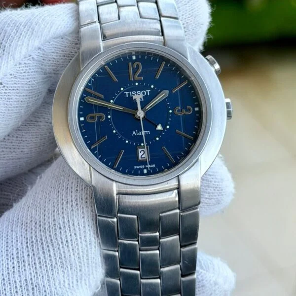 TISSOT T-Trend Alarm T60148642 Blue Dial 40mm Quartz Swiss Mens