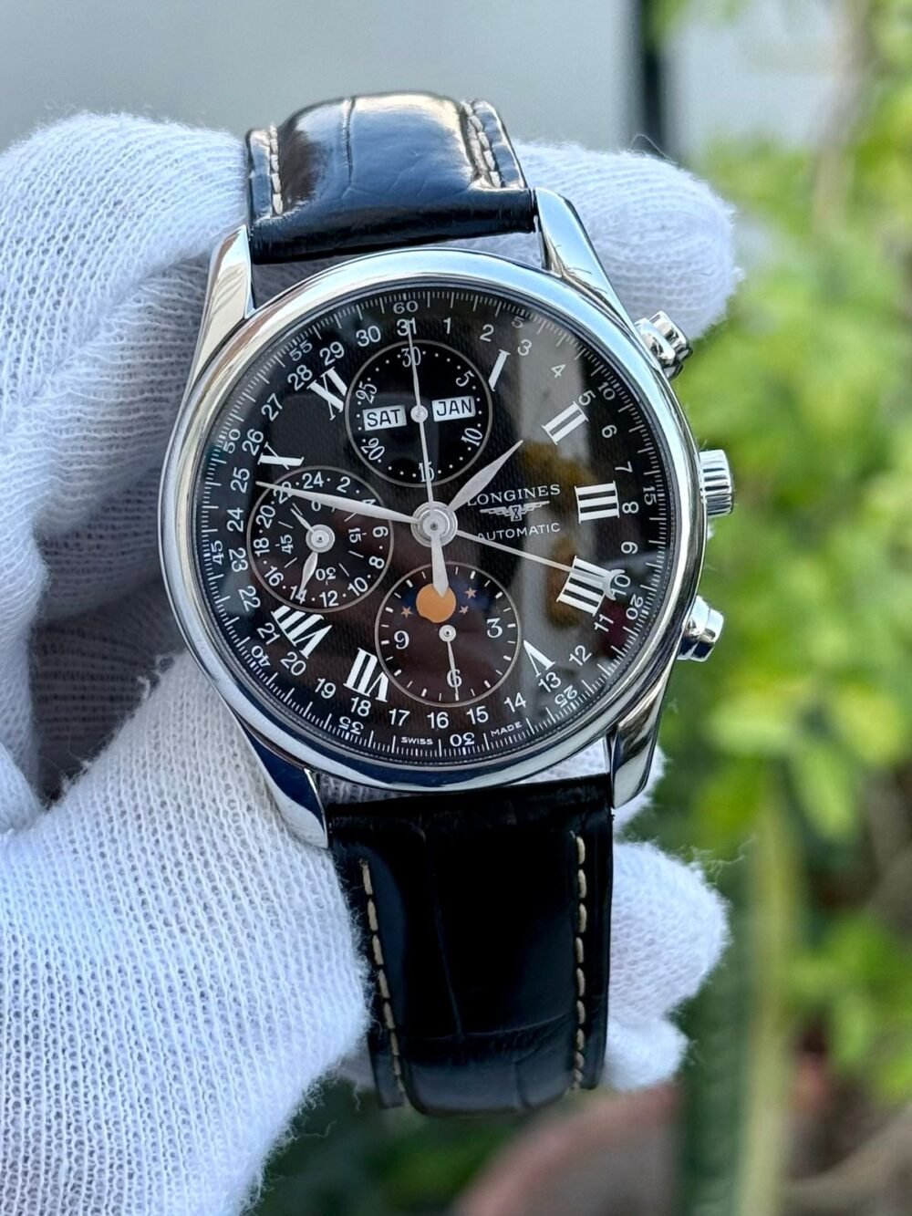 LONGINES Moonphase Automatic L26734517 Swiss Mens
