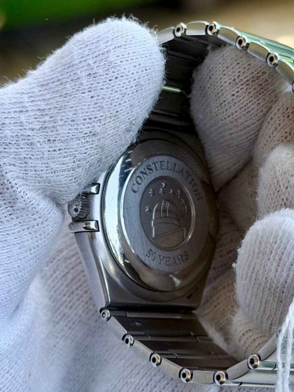 Omega Constellation 50th Anniversary Diamond 1504.35.00 Swiss Mens – photo 3