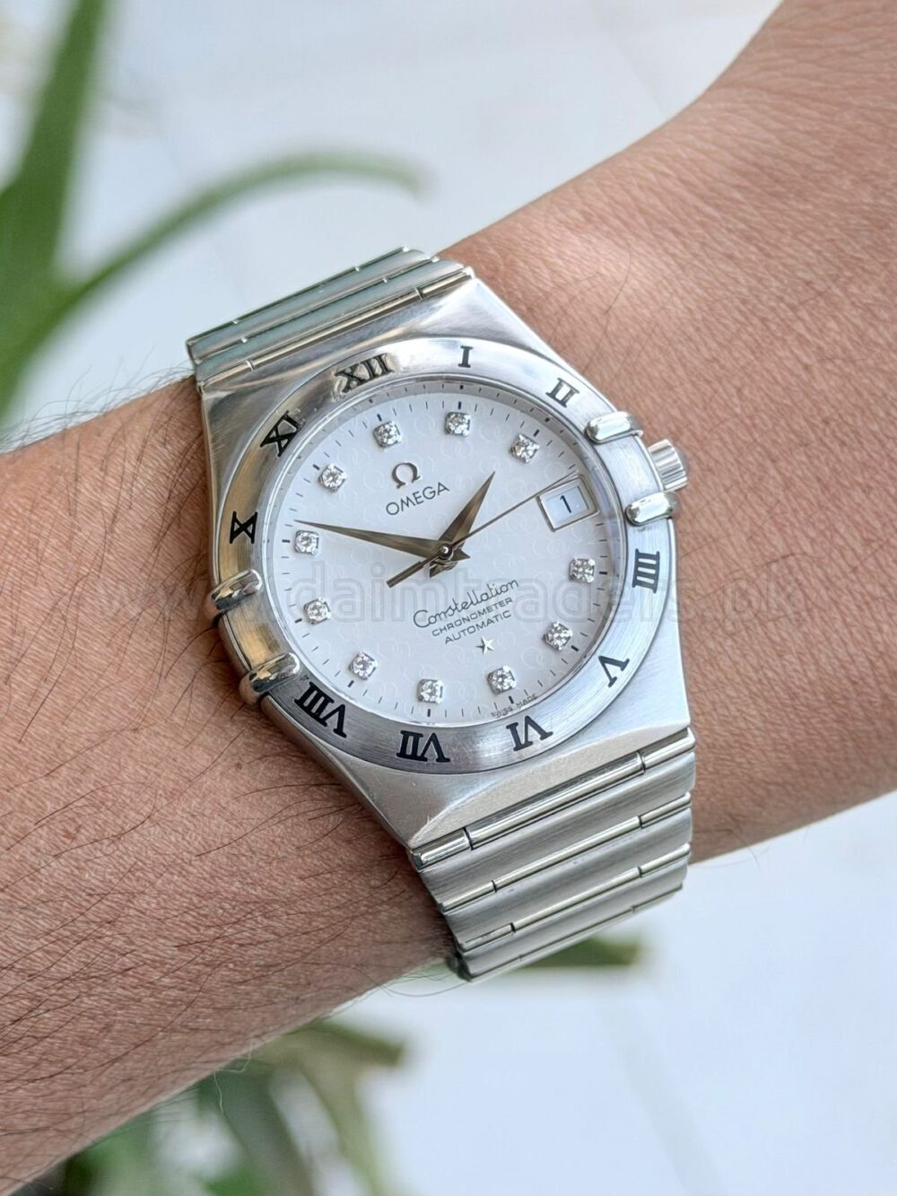 Omega Constellation 50th Anniversary Diamond 1504.35.00 Swiss Mens – photo 2