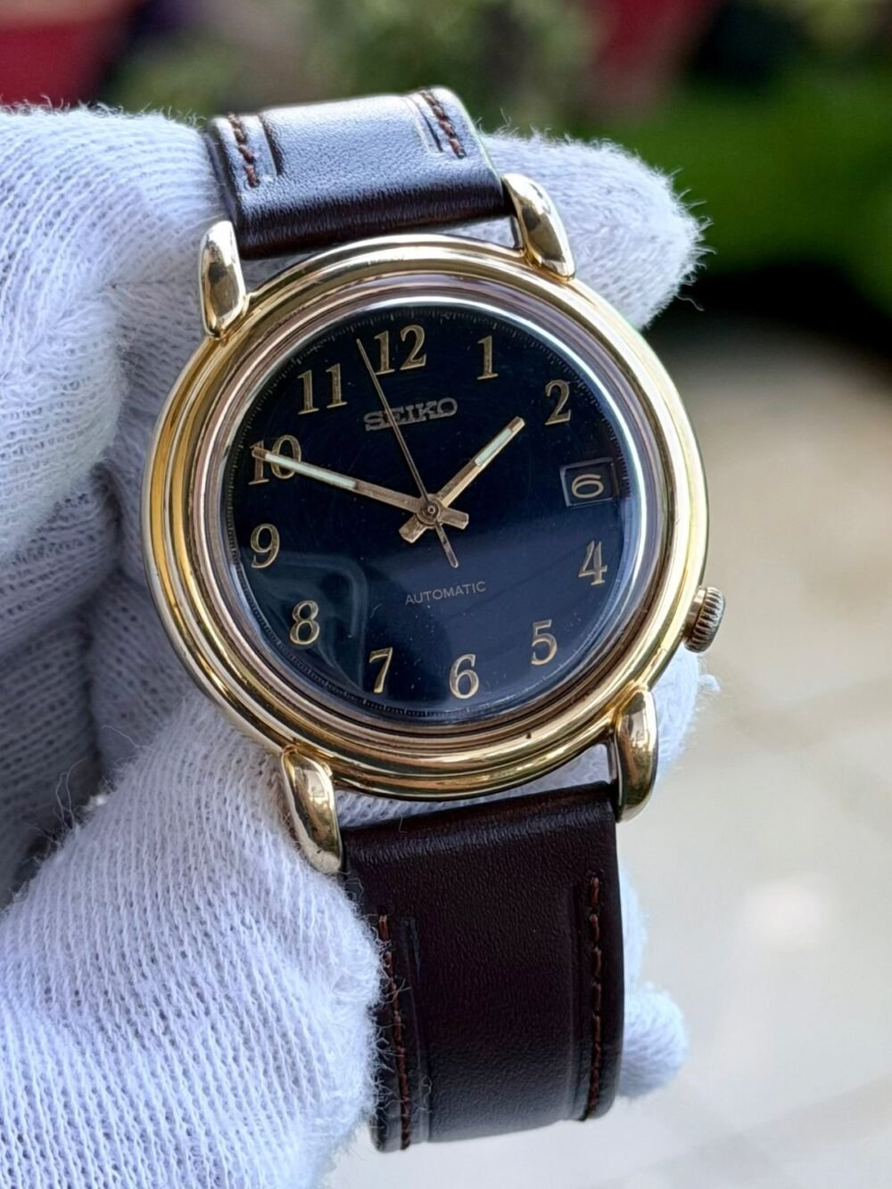 稼働/SEIKO 7002-8010 自動巻き 腕時計 メンズ ヴィンテージ SEIKO Vintage 7002-8010 Auto Swiss Mens Daim Traders