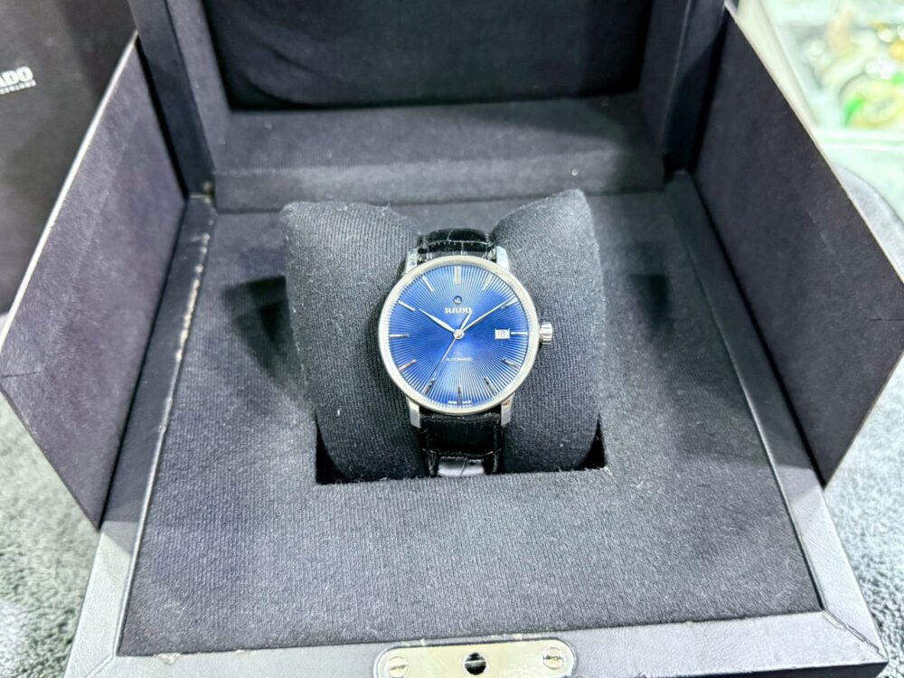 RADO Coupole Classic R22860205 Blue Dial 38mm Automatic Swiss Mens – photo 4