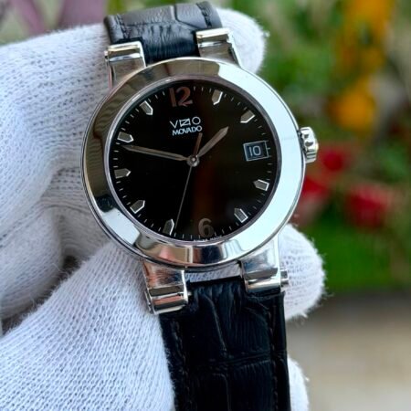 MOVADO Vizio Quartz 84C21898 Swiss Mens