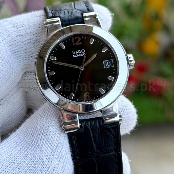 MOVADO Vizio Quartz 84C21898 Swiss Mens