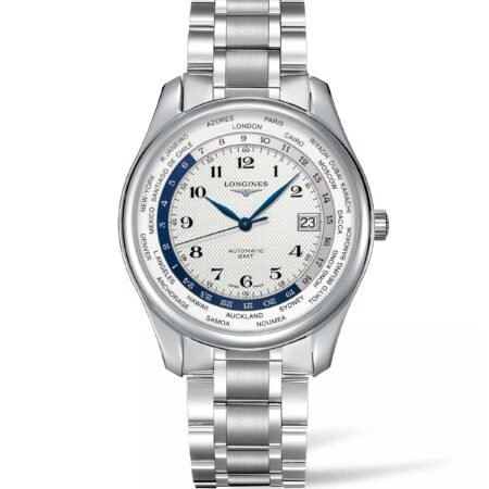 Longines Master Collection GMT World Timer L2.802.4.70.6 Swiss Mens