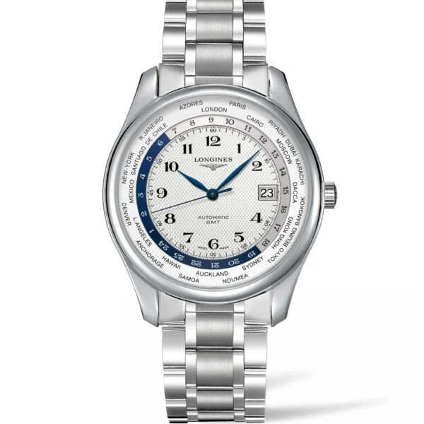 Longines Master Collection GMT World Timer L2.802.4.70.6 Swiss Mens