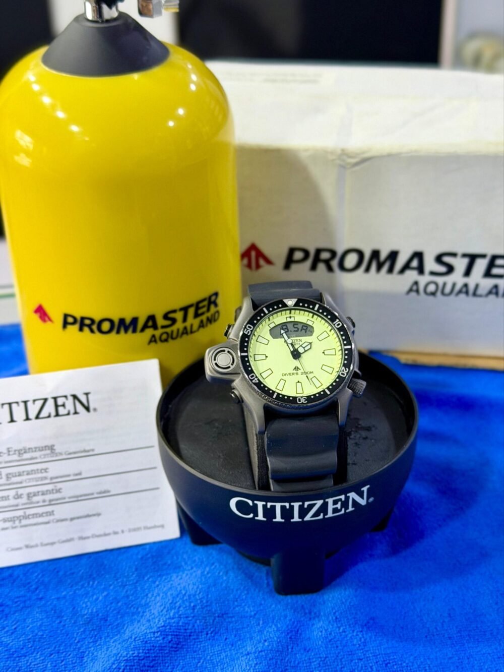Citizen Aqualand Diver JP2007 Japan Quartz Mens – photo 4