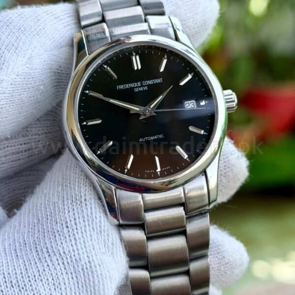 Frederique Constant Classics FC-303B6B6B Black Dial 39mm Automatic Swiss Mens
