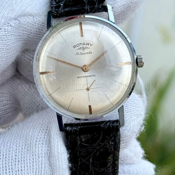 Rotary Antimagnetic Swiss Men Handwritten