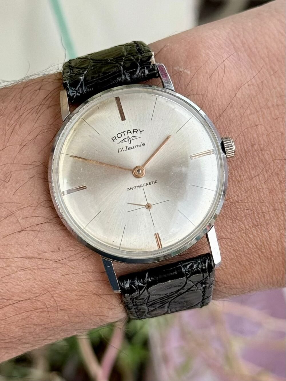 Rotary Antimagnetic Swiss Men Handwritten – photo 2
