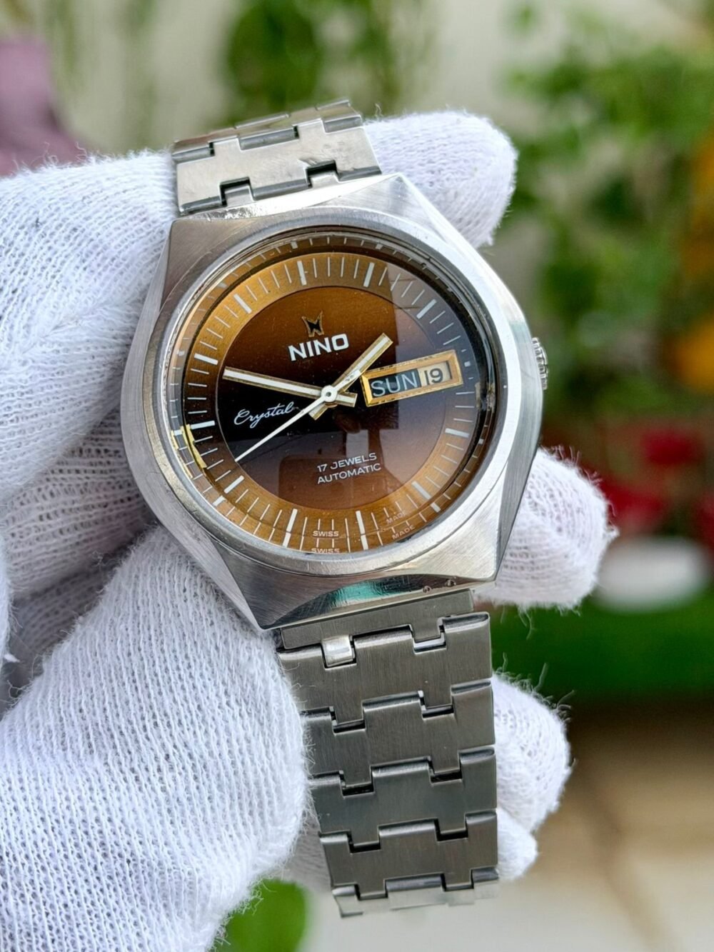 NINO Crystal Automatic Swiss🇨🇭Mens