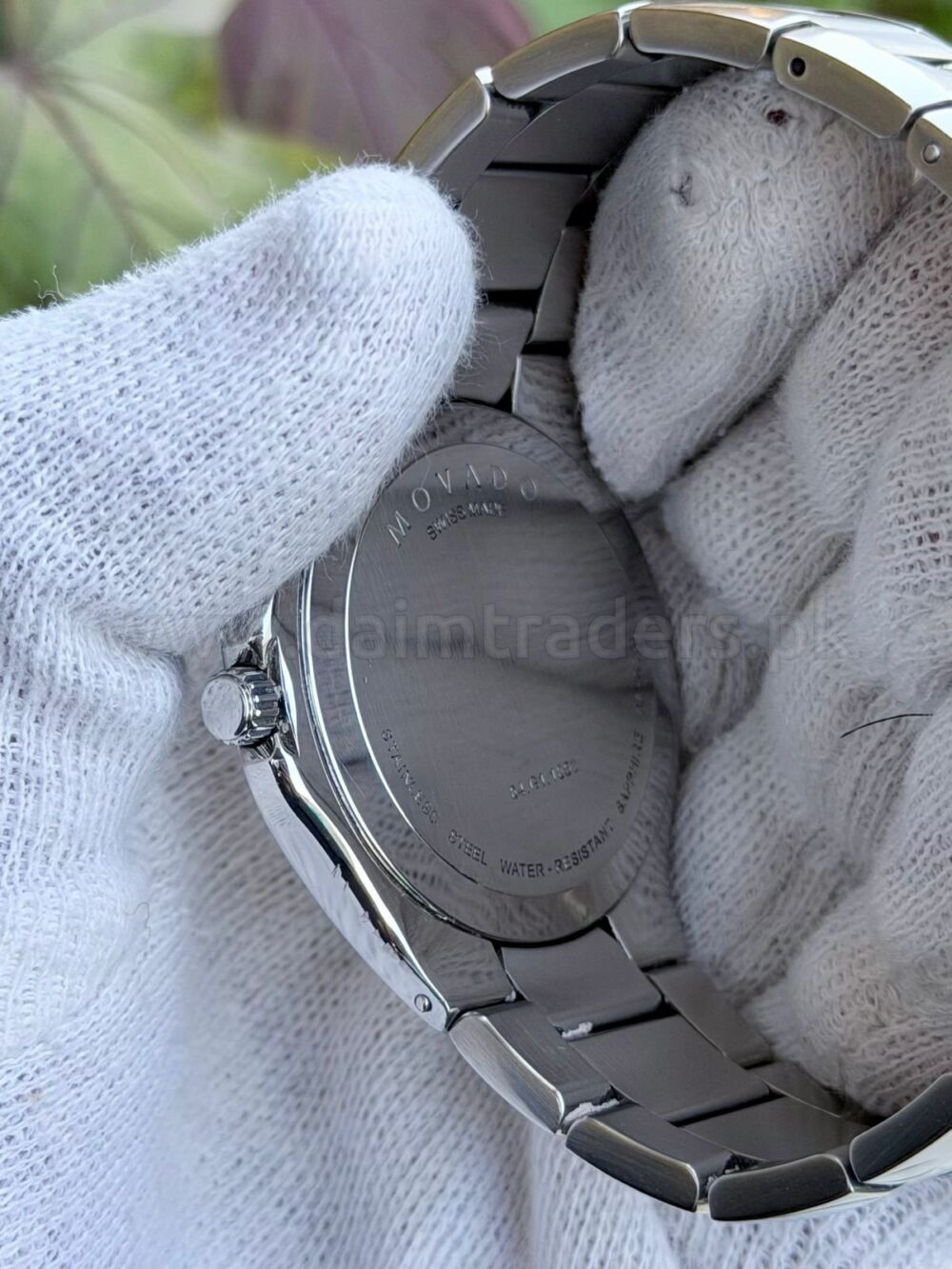 MOVADO Luno Sport 0606379 Silver Museum Dial 40mm Quartz Swiss Mens – photo 3
