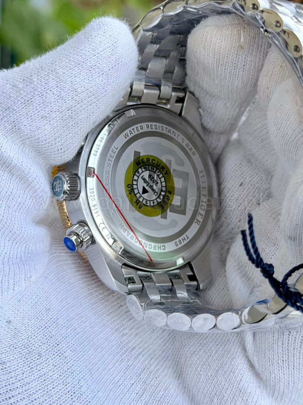 Tommy Hilfiger TH85 Chronograph 1792184 White Dial Steel 41mm Quartz Mens – photo 2