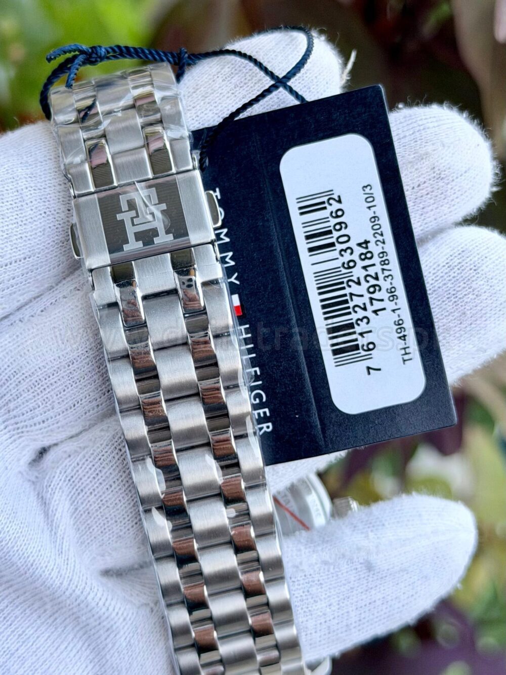 Tommy Hilfiger TH85 Chronograph 1792184 White Dial Steel 41mm Quartz Mens – photo 3