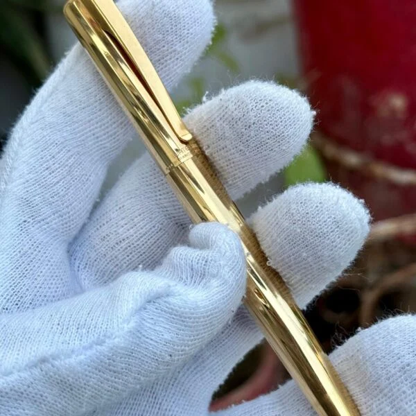 Waterman Gentleman France Fountain | 18k Nib | Gold Plated Case