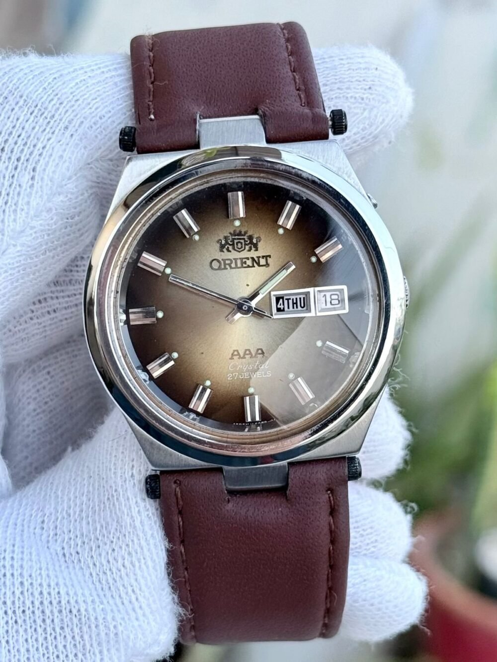 Orient Orint Tiger Eye G429 auto Mens Japan