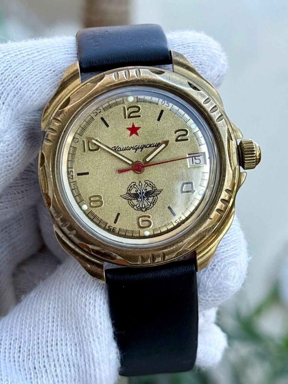 Vostok Komandirskie Ul219451 Russian Mens Handwind