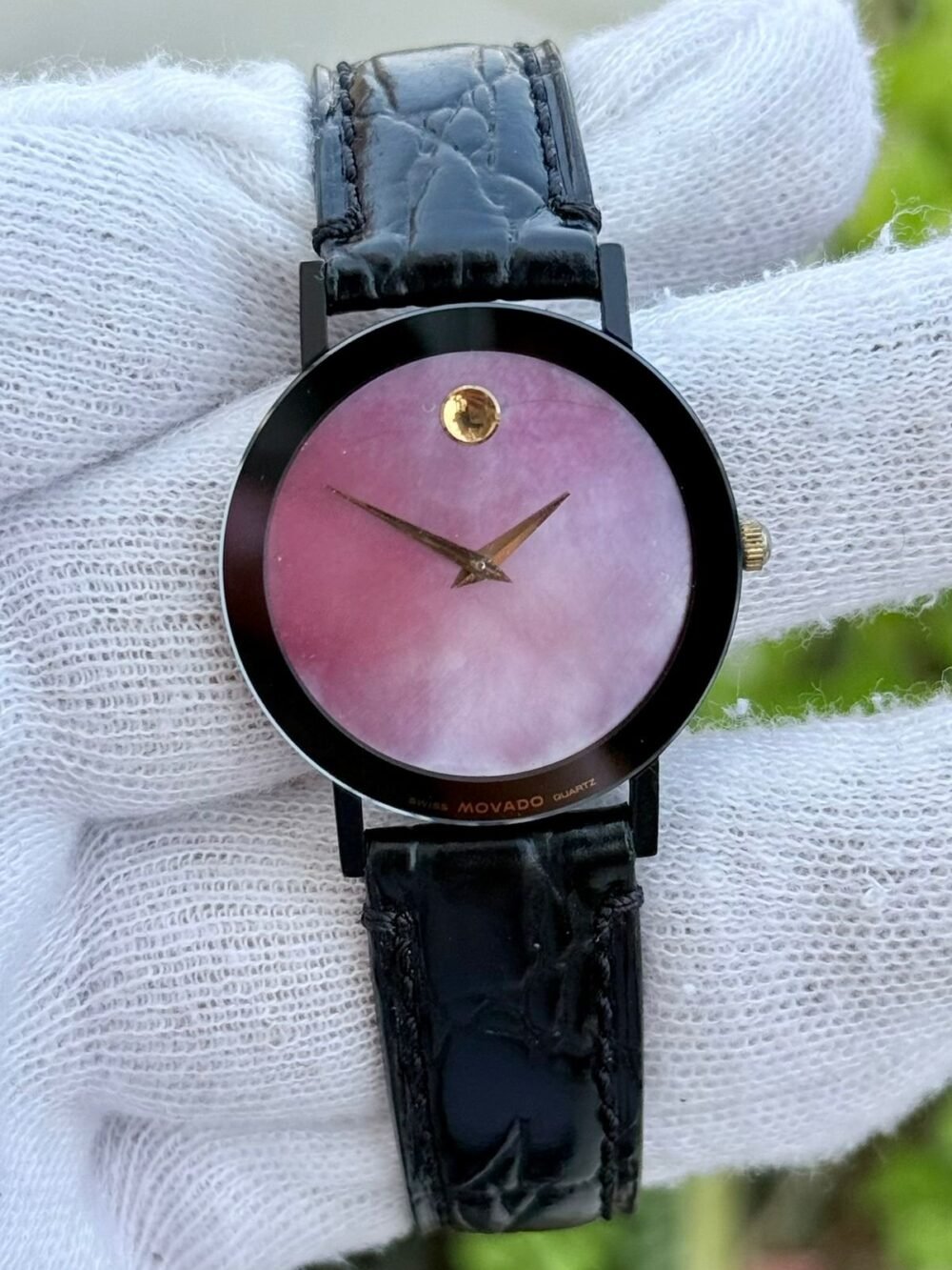 MOVADO Museum Quartz 8724-825N Swiss Ladies