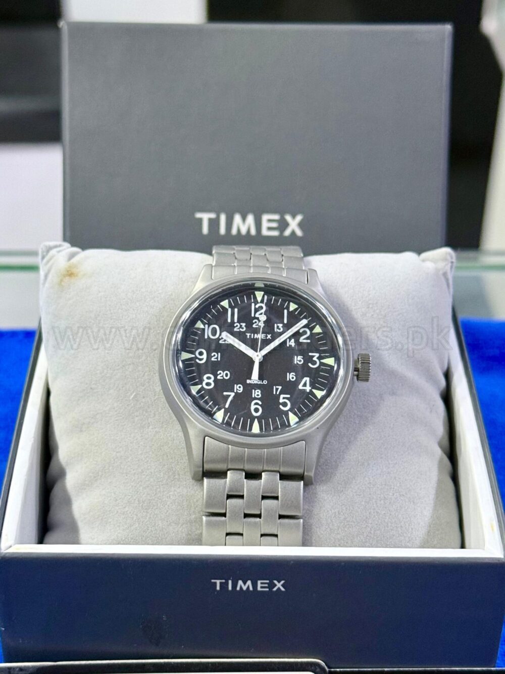 Timex MK1 TW2R68400 Black Dial Steel 38mm Quartz Mens – photo 4