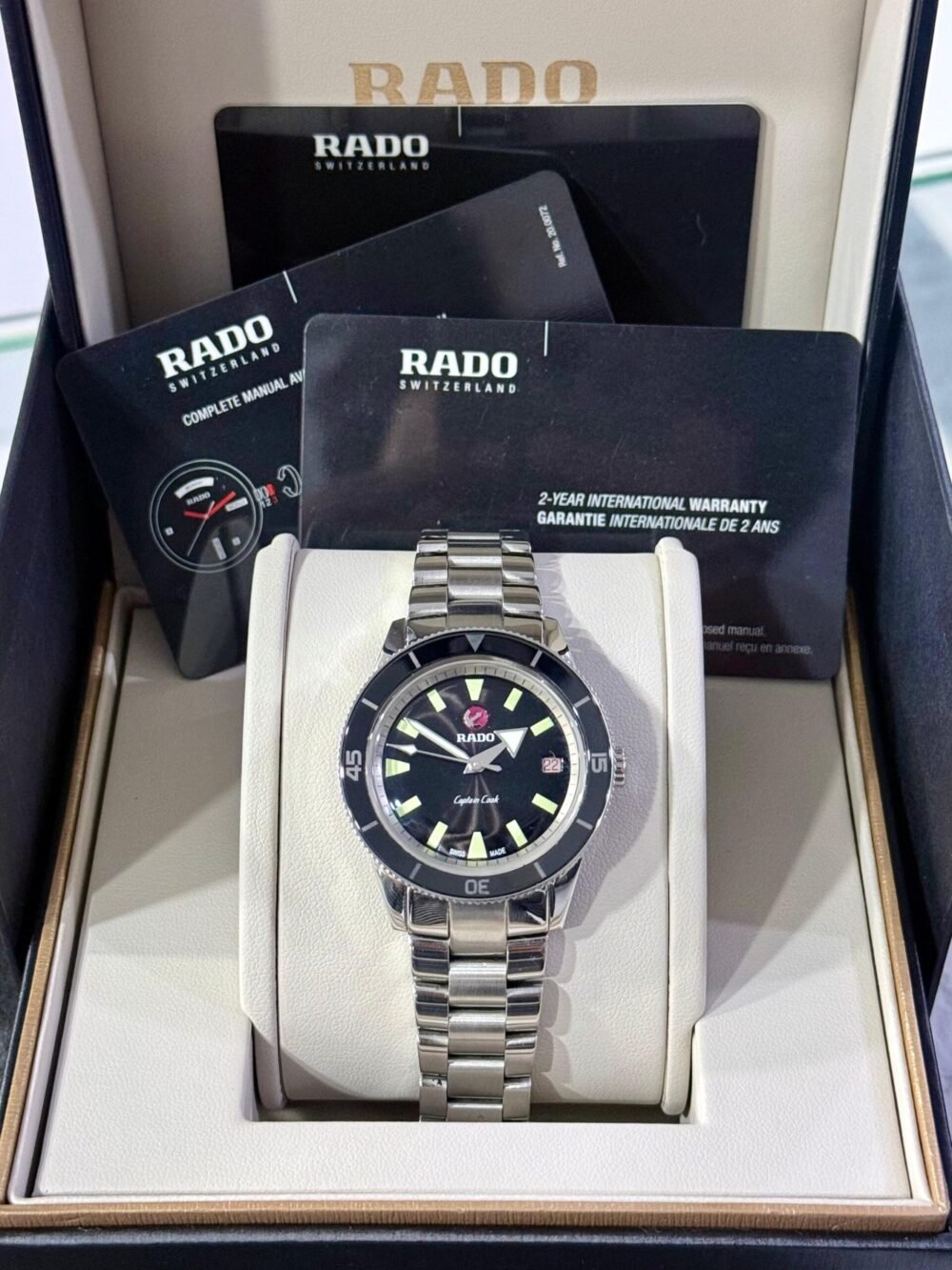 RADO Captain Cook Auto R32500153 Swiss Mens – photo 4