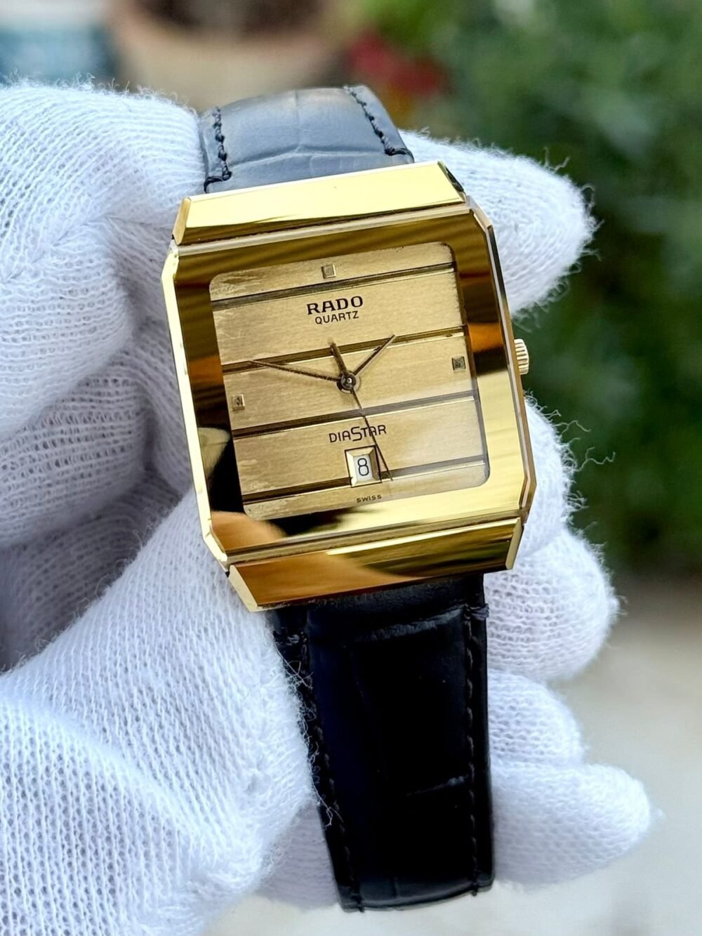 RADO DiaStar Square Quartz 152.0203.3 Swiss Mens