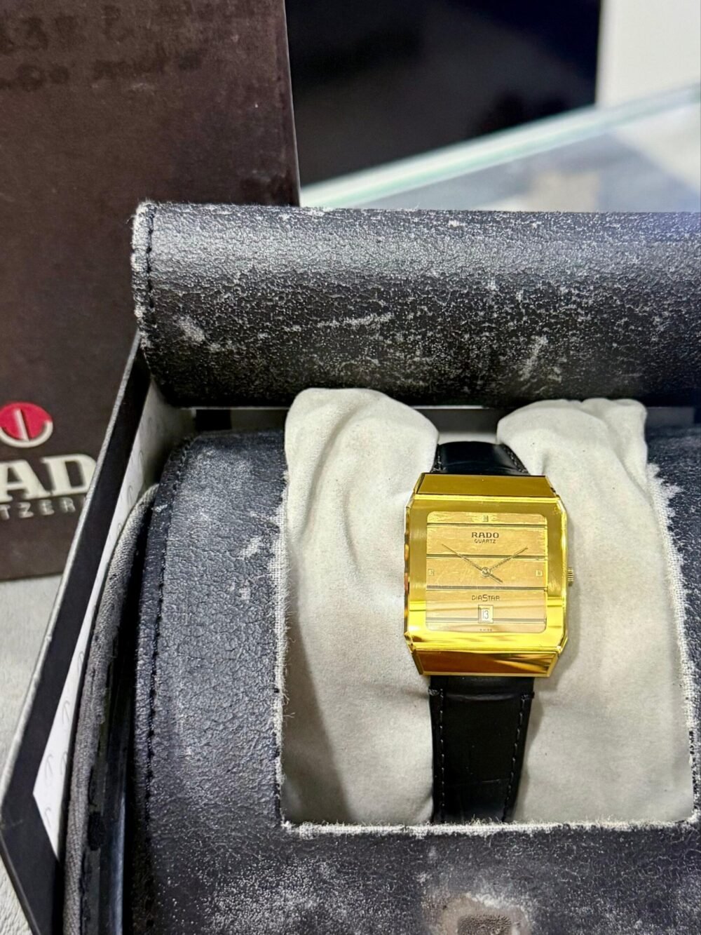 RADO DiaStar Square Quartz 152.0203.3 Swiss Mens – photo 4