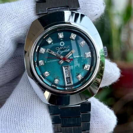 OMAX Crystal Auto Japan Mens