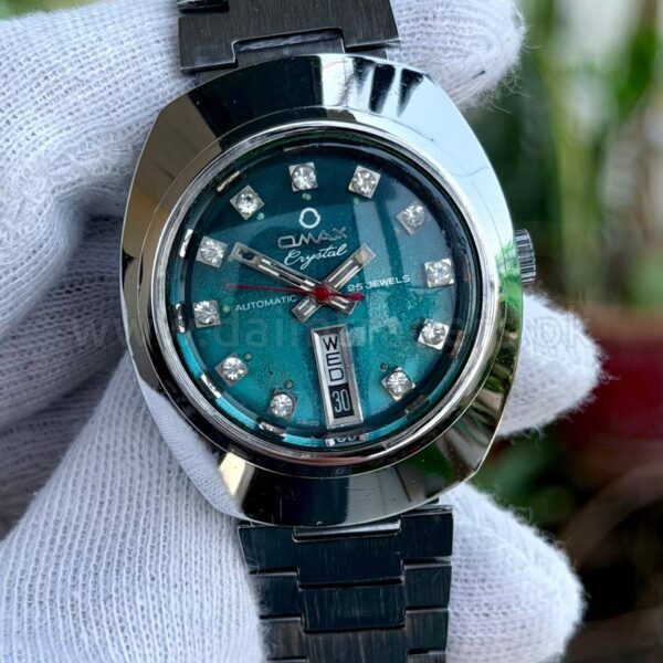 OMAX Crystal Auto Japan Mens