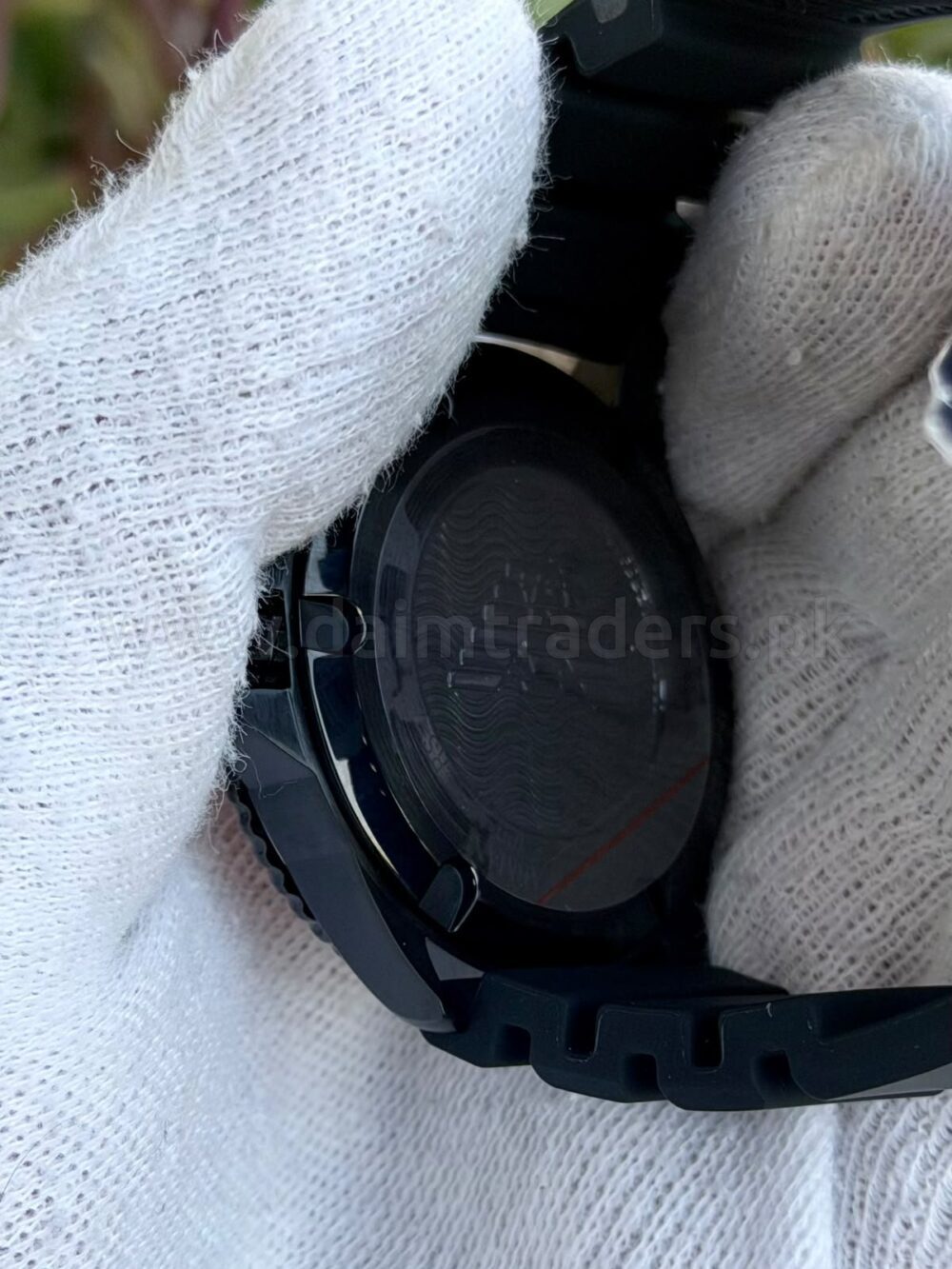 Emporio Armani Diver AR11684 Orange Dial Black IP Rubber 41mm Quartz Mens – photo 2
