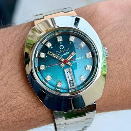 OMAX Crystal Auto Japan Mens