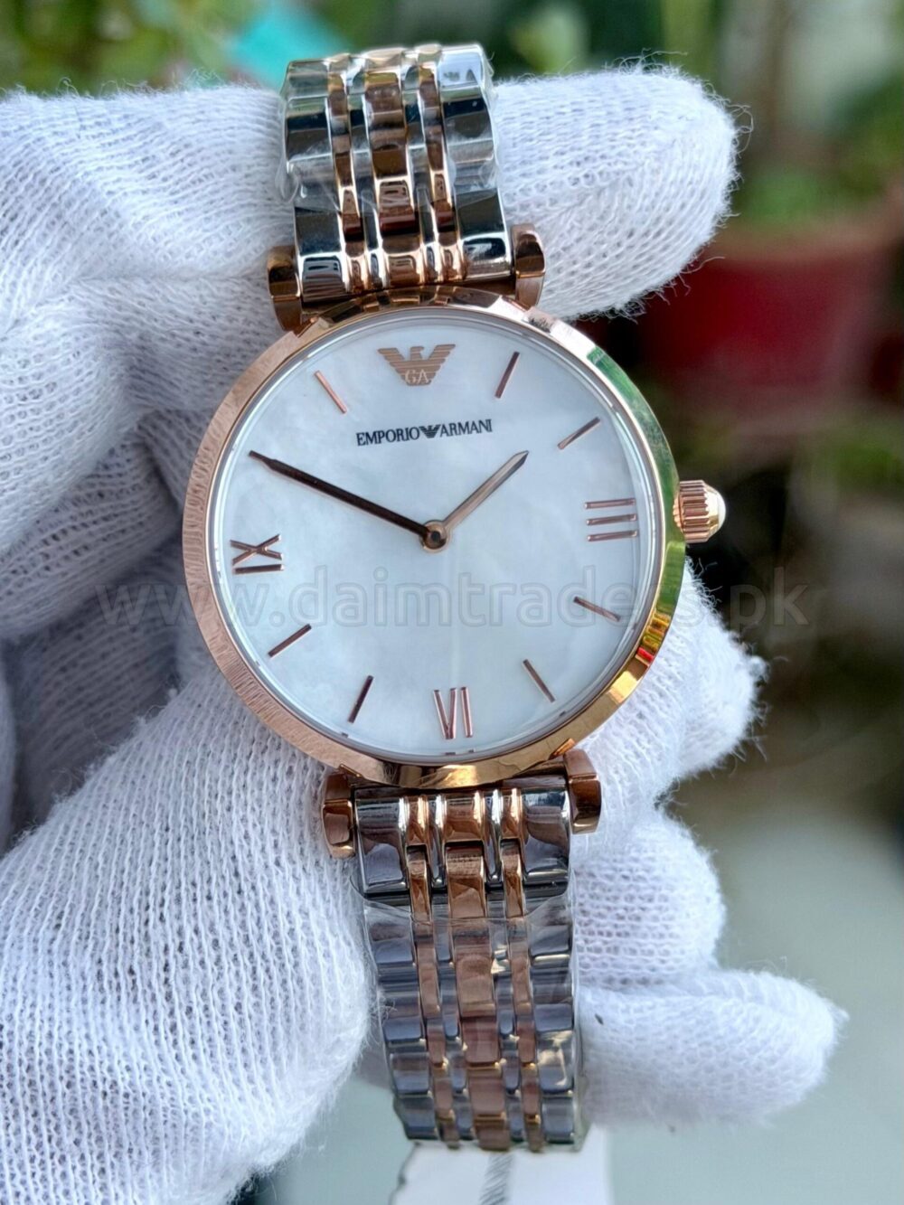 Emporio Armani Rose Quartz AR1683 Italy Ladies