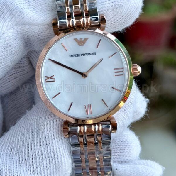 Emporio Armani Rose Quartz AR1683 Italy Ladies