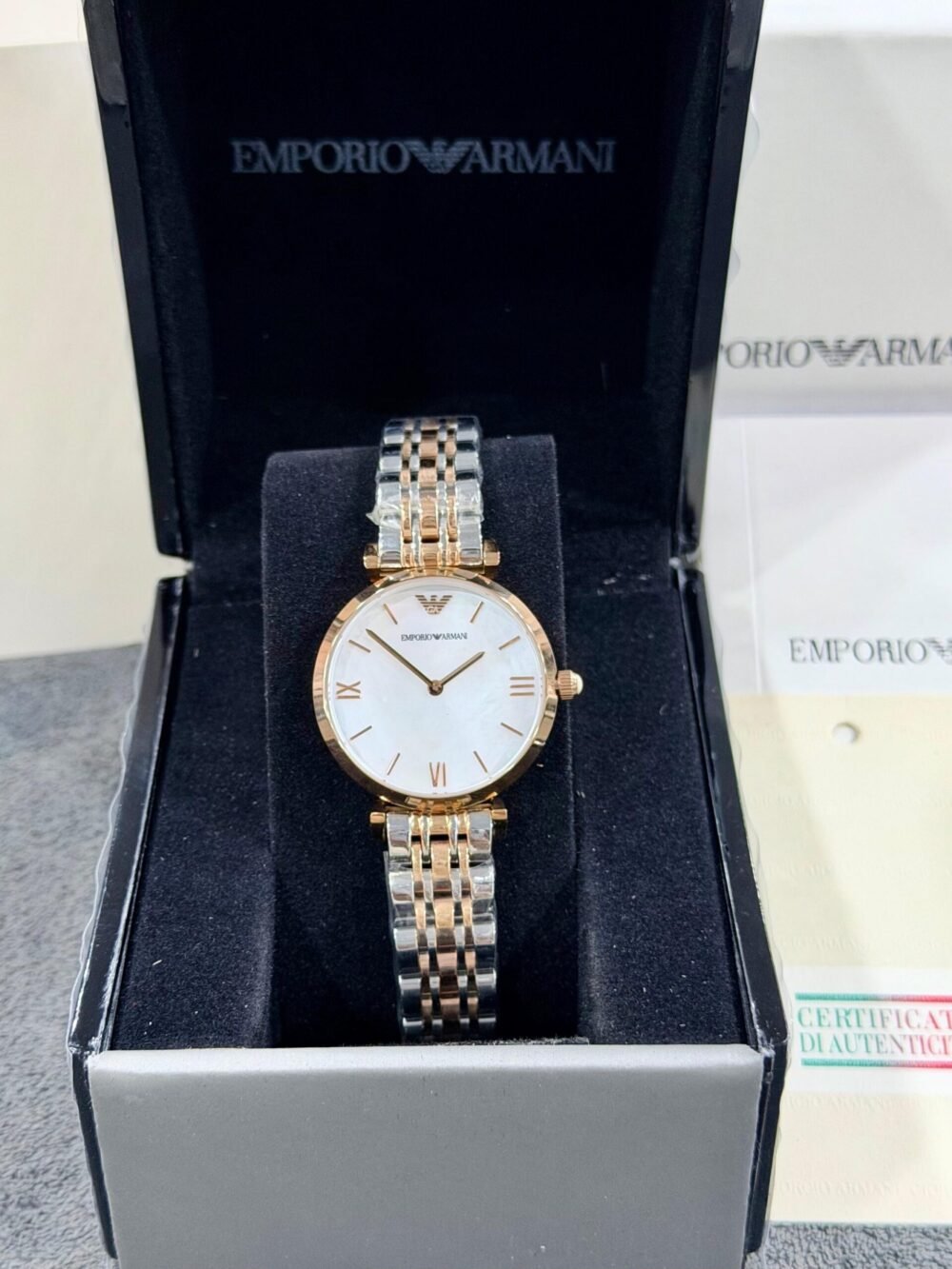 Emporio Armani Rose Quartz AR1683 Italy Ladies – photo 4