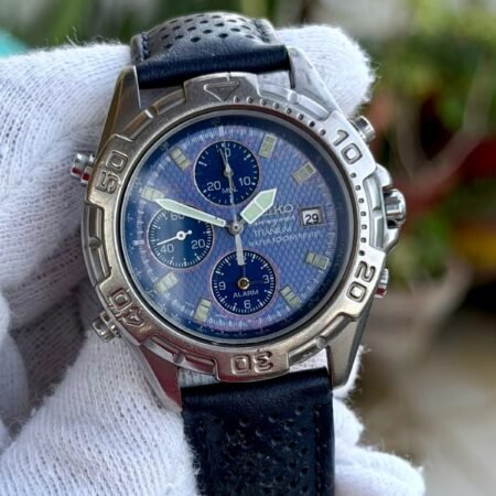 SEIKO Titanium 7T32-7H40 Quartz Japan Mens