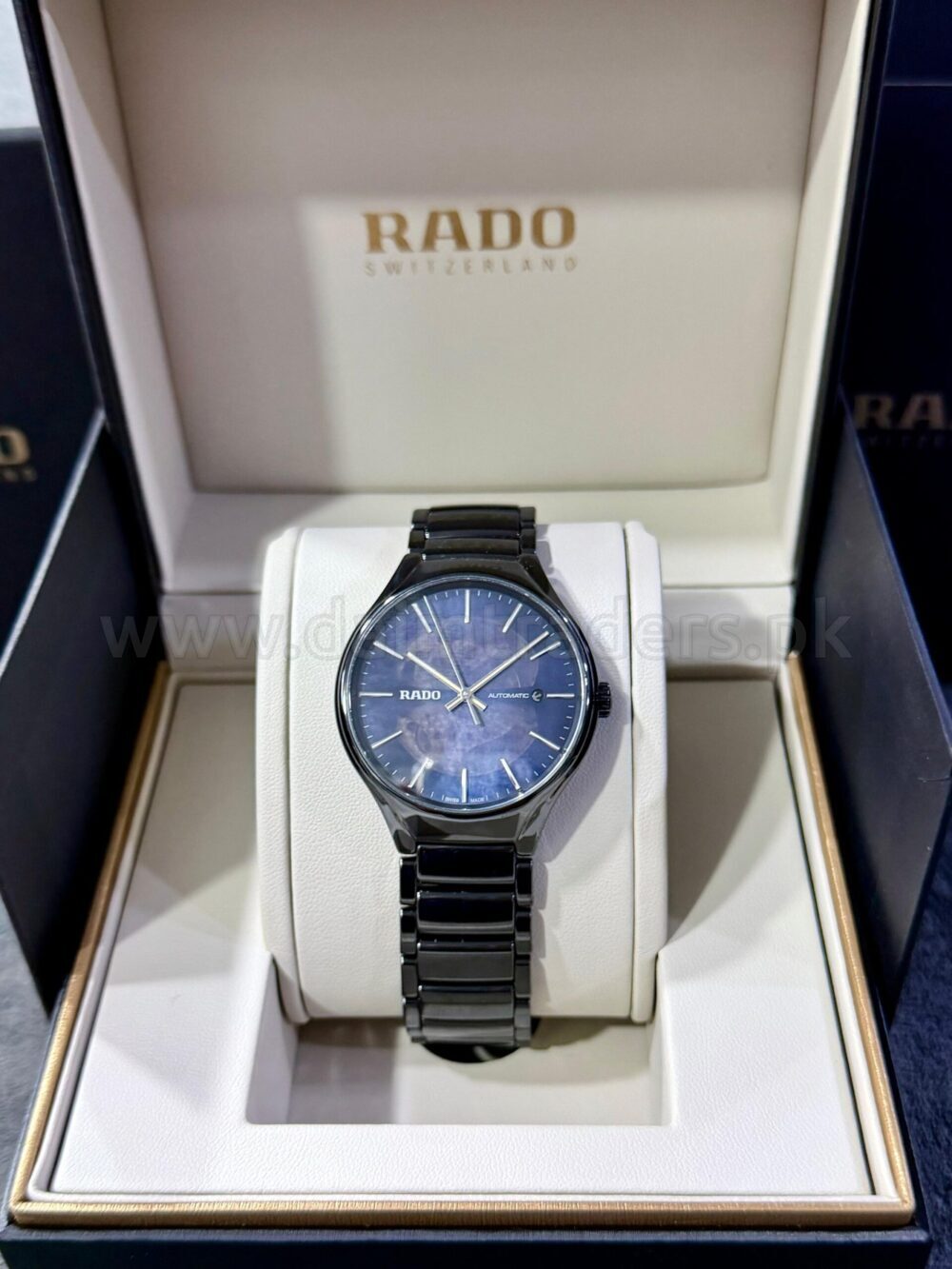 RADO True Open Heart R27100912 MOP Dial Black Ceramic Automatic Swiss Mens – photo 4