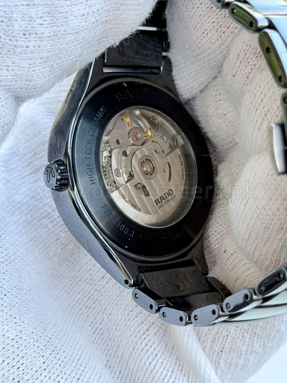 RADO True Open Heart R27100912 MOP Dial Black Ceramic Automatic Swiss Mens – photo 3