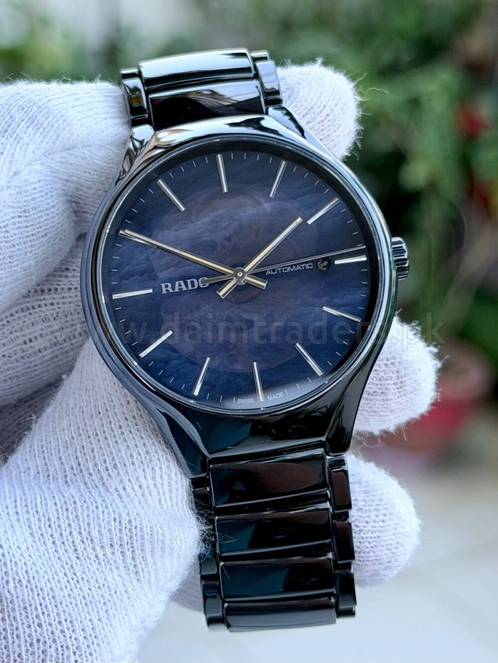 RADO True Open Heart R27100912 MOP Dial Black Ceramic Automatic Swiss Mens